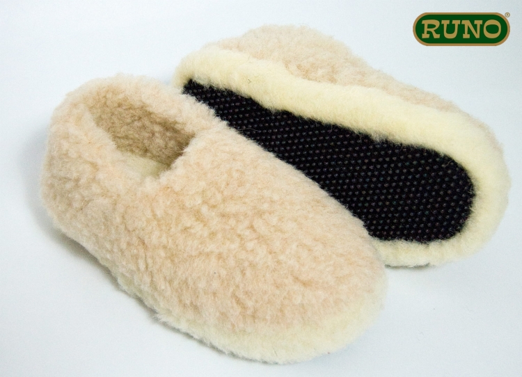 Kapcie Runo beż